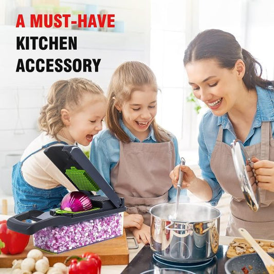 Vegetable Slicer 16 In 1 Multifunctional Cutter Shredders Slicer.