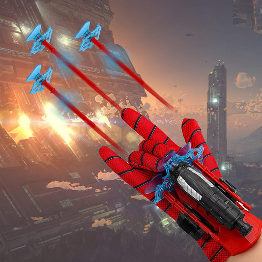 Spider-Man Wrist Web Shooter Set for Kids – Action-Packed Transmitter Toy,  Superhero Roleplay Gadget
