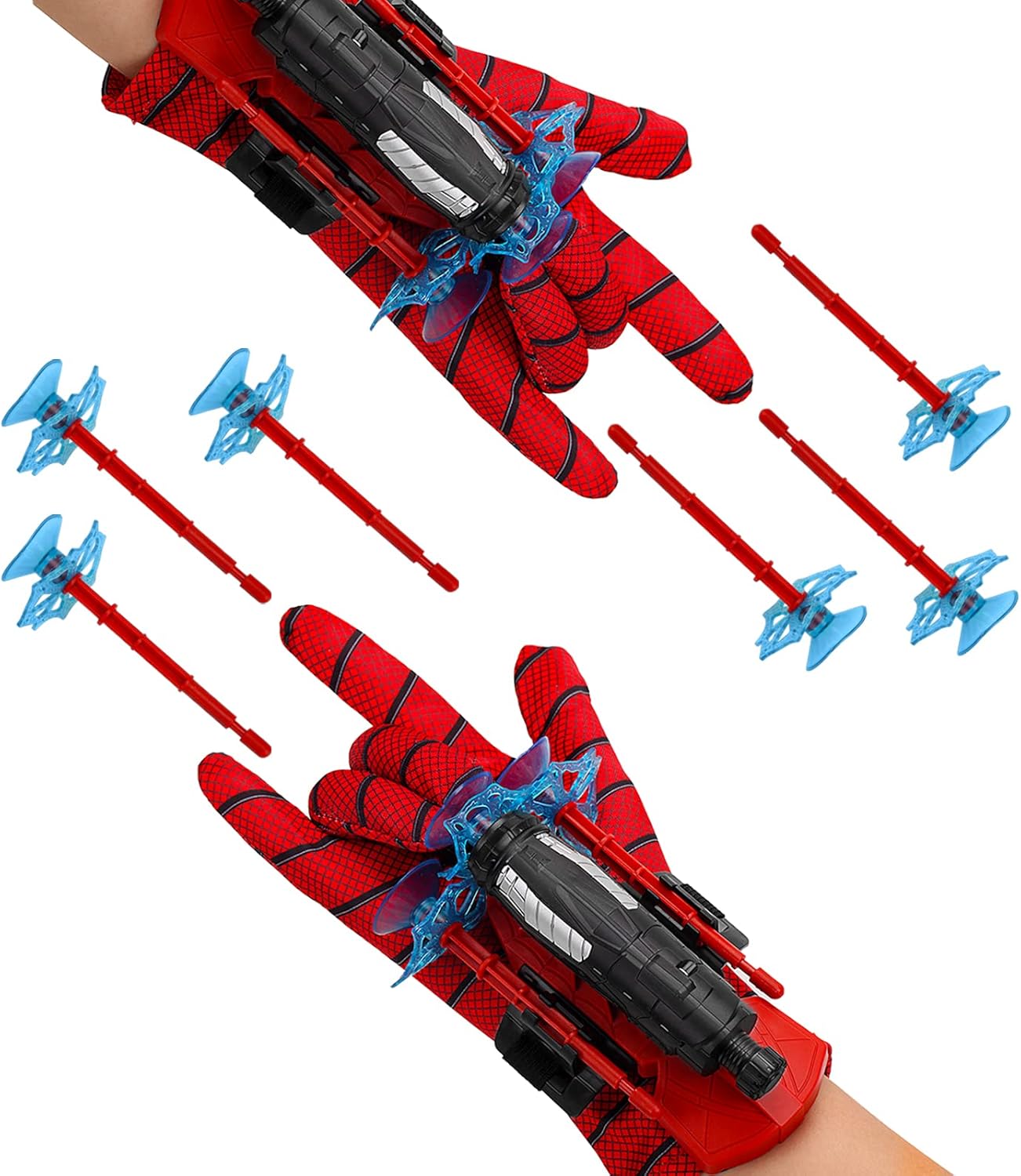 Spider-Man Wrist Web Shooter Set for Kids – Action-Packed Transmitter Toy,  Superhero Roleplay Gadget