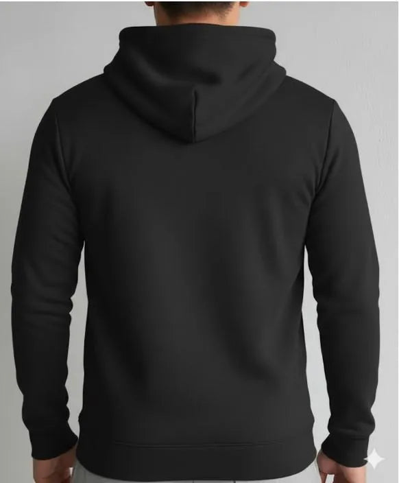 1 Pc Men's Fleece Plain Hoodie