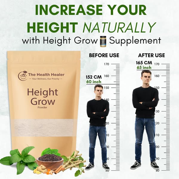 Height Grow Powder – Herbal Formula for Height Increase