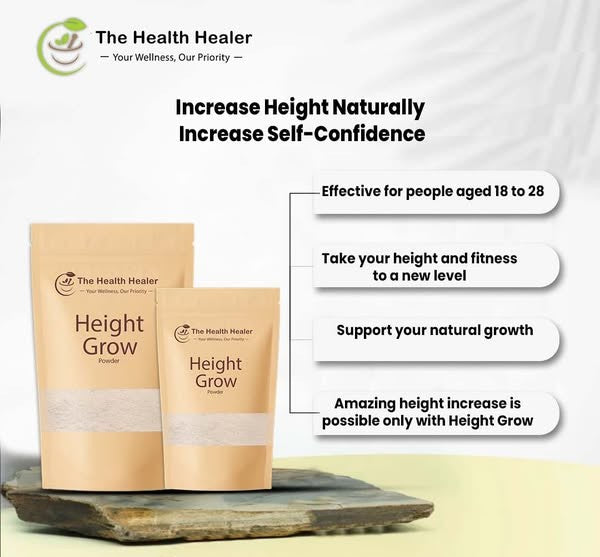 Height Grow Powder – Herbal Formula for Height Increase