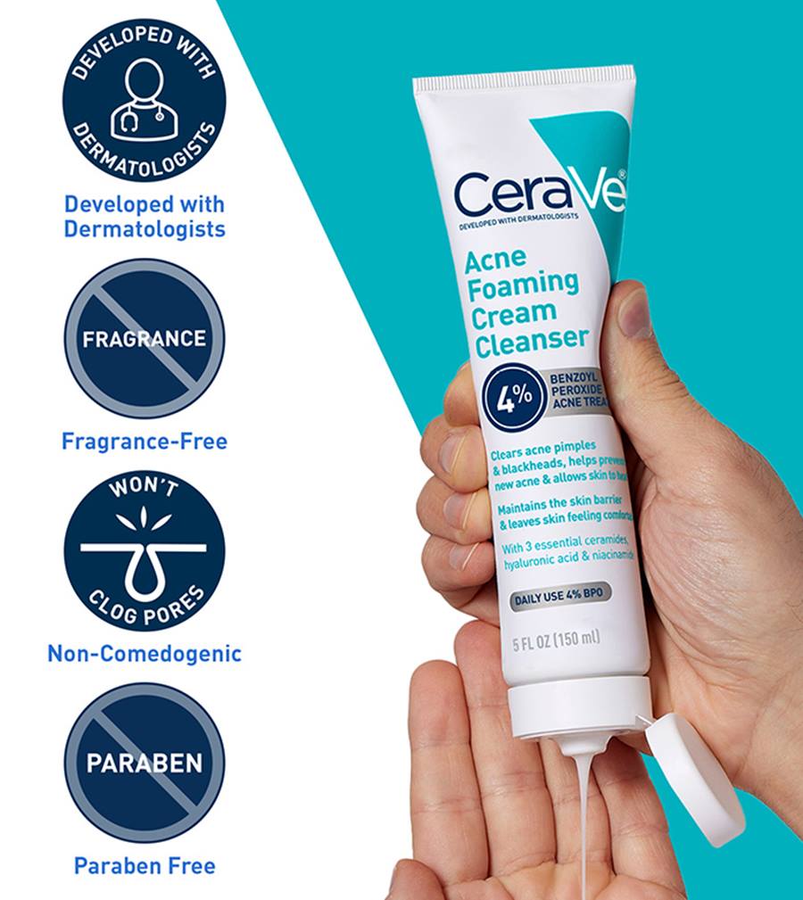 Acne Foaming Cream Cleanser