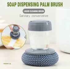 Dish washing scrubber