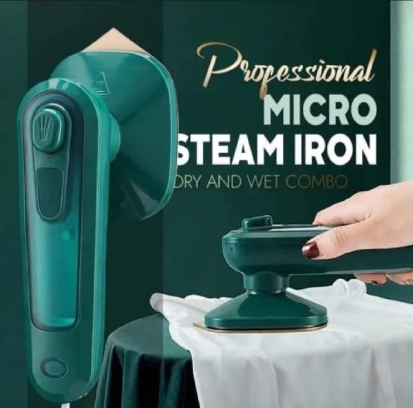 Mini Electric Steam Iron – Handheld Garment Steamer For Clothes & Travel-friendly