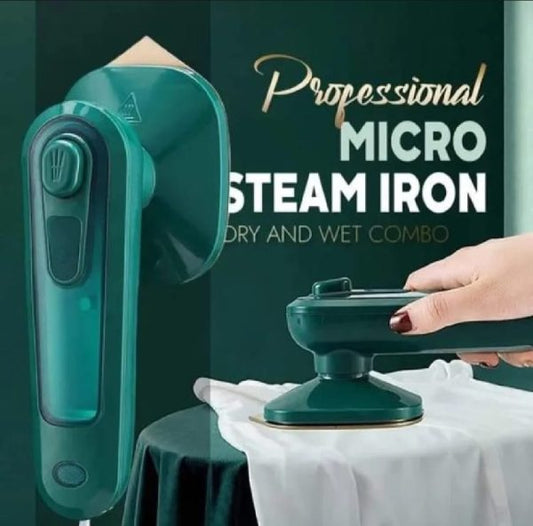 Mini Electric Steam Iron – Handheld Garment Steamer For Clothes & Travel-friendly