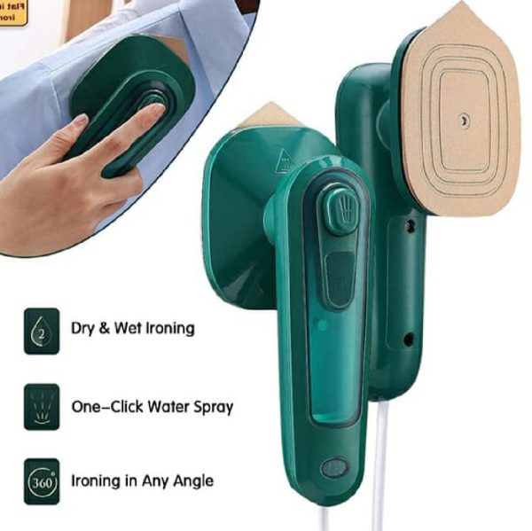Mini Electric Steam Iron – Handheld Garment Steamer For Clothes & Travel-friendly